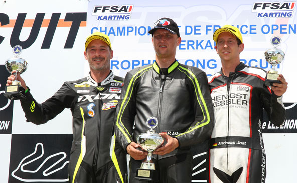 Superkart Lédenon: Peter Elkmann en veut toujours plus