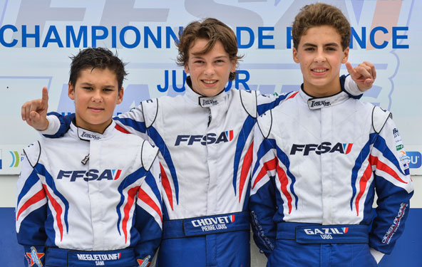 Chovet, champion d’un Junior “nouvelle formule”
