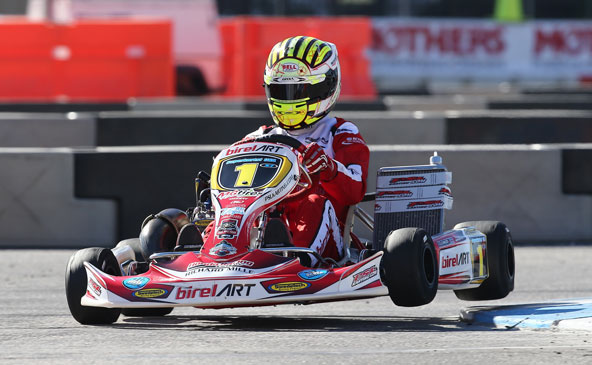 Retour de Jordon Lennox-Lamb qui va découvrir le team Tony Kart