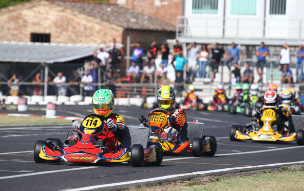 Même s'il n'a pas gagné de nouveau à Sienne, Marco Zanchetta est le nouveau Champion d'Italie KZ2 2017