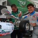 Mondial OK Junior: Thompson en pole, Meguetounif 14e