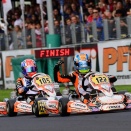 Mondial OK-Junior: Patterson 1er, doublé Forza