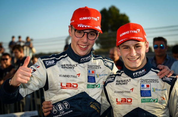 F4: Rougier champion devant Martins, 1er Junior
