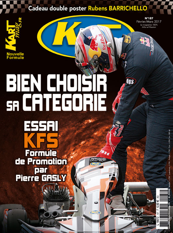 Kart Mag a récemment consacré une couverture à Pierre Gasly, qui était gentiment venu faire le pilote essayeur pour le magazine
