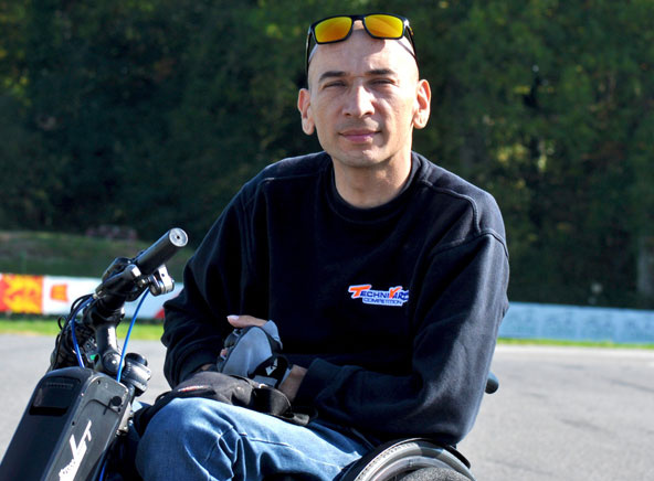 Vianney Chan Tsin (Handikart) va s&rsquo;essayer à l&rsquo;auto !