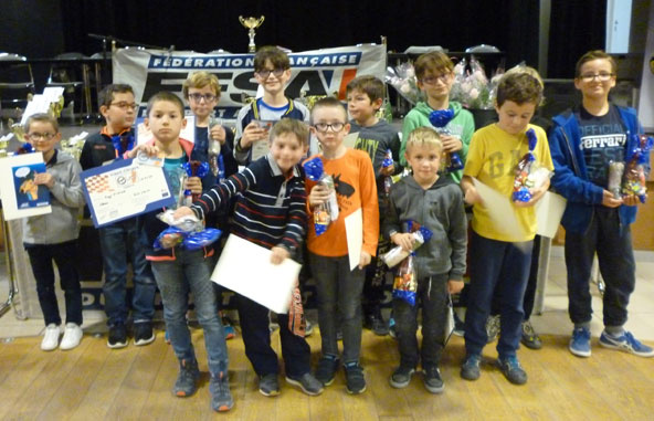 17 pilotes primés à l&rsquo;Ecole Française de Karting de Villars