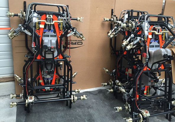 M/C: Déjà 14 marques homologuées, 170 châssis dispos !