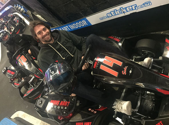 Camille Lacourt: Du bassin au circuit de kart !