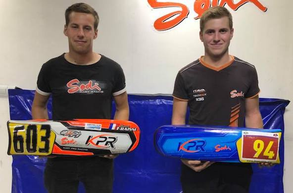 Deux champions réunis chez Kart Pro Racing