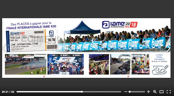 Foule d’informations avec la présentation de la Kart Cup