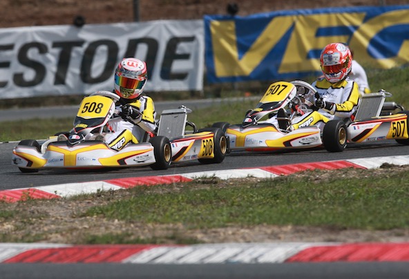 Soutenir Tanic (508) et Meguetounif (507) qui participent au Trophée Académie CIK-FIA, c'est bien, mais ce ne sont pas les seuls espoirs que comptent la France...