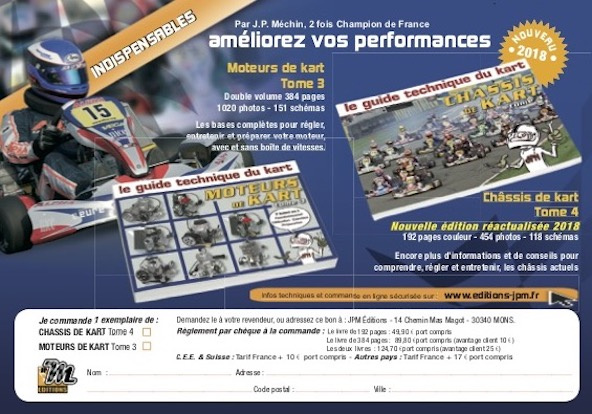 Le Tome 4 du best-seller “Châssis de Kart” est disponible