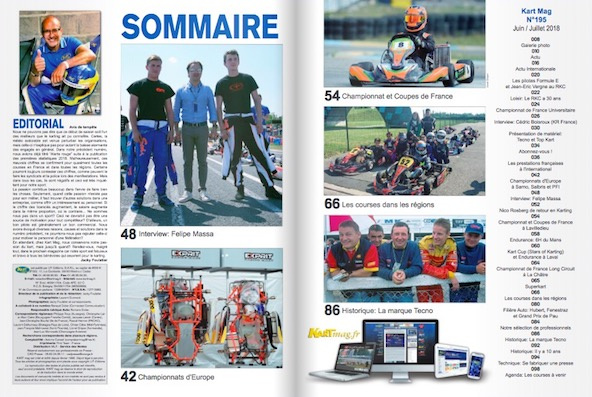 Le nouveau Kart Mag (numéro 195) est en kiosque