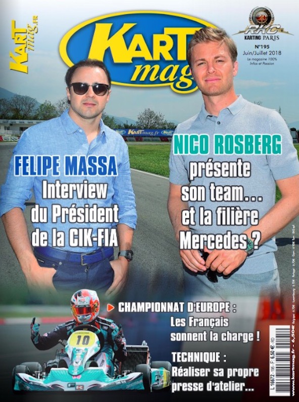 Le nouveau Kart Mag numero 195 est en kiosque-couv