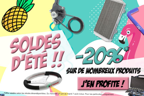 Les promos d ete commencent chez Action Karting