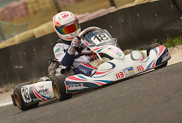 Craig Tanic Champion de France Junior sur le fil !