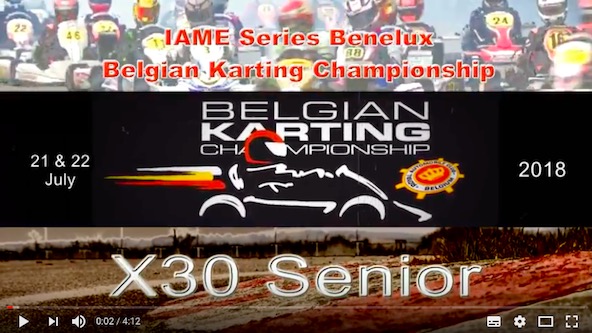 IAME Series Benelux-Retour a Genk en video