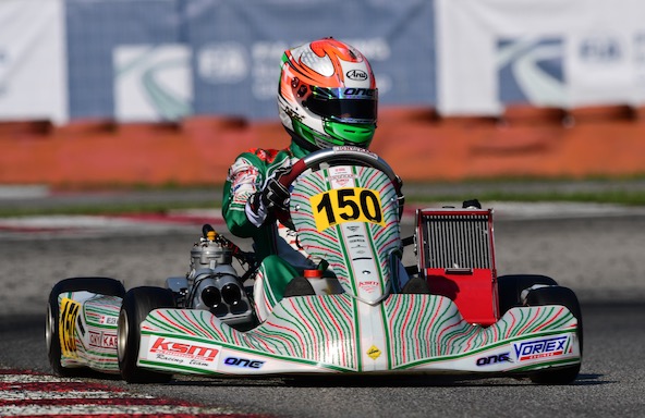 Nicklas Nielsen, pilote du team KSM depuis 2017