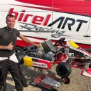Thonon au Mondial KZ1 sur Birel ART-TM avec KSW