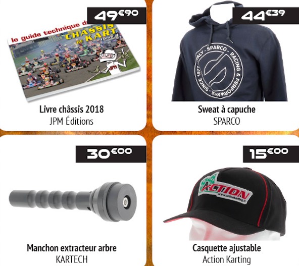 Best-sellers et nouveautes chez Action Karting-2