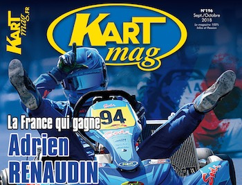 Le nouveau magazine Kart Mag (numéro 196) est en kiosque