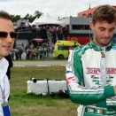 Le Président Felipe Massa en interview sur le site CIK-FIA