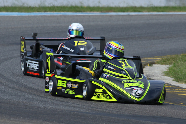 Superkart: Nouveau carton plein pour Elkmann à Nogaro