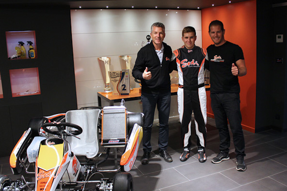 Adrien Renaudin devient officiel Sodi en KZ1