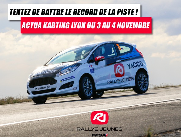 L’opération Rallye Jeunes FFSA se déplace sur un circuit de kart