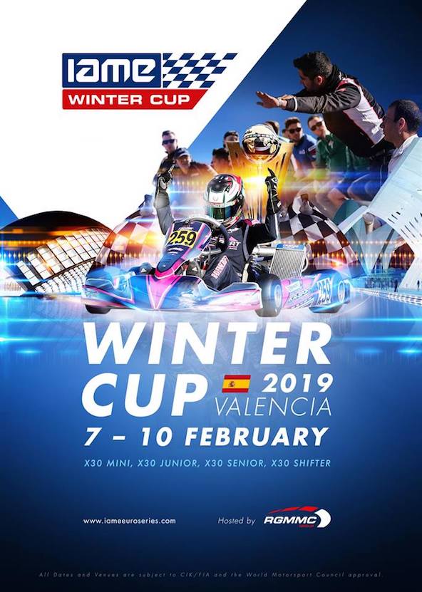 Les dates des Winter Cup original et IAME-RGMMC-2