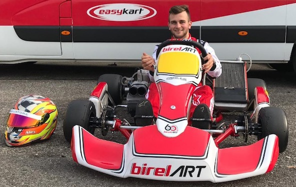 2019: Alex Irlando rejoint le team officiel Birel ART