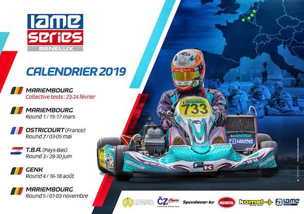5 épreuves pour la IAME Series Benelux en 2019 !