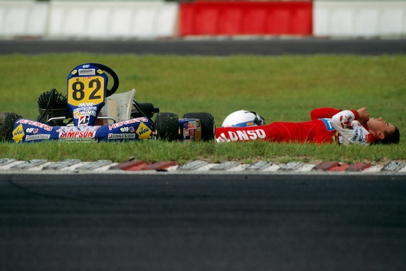 Fernando Alonso en couv de Kart Mag: l’histoire d’une photo