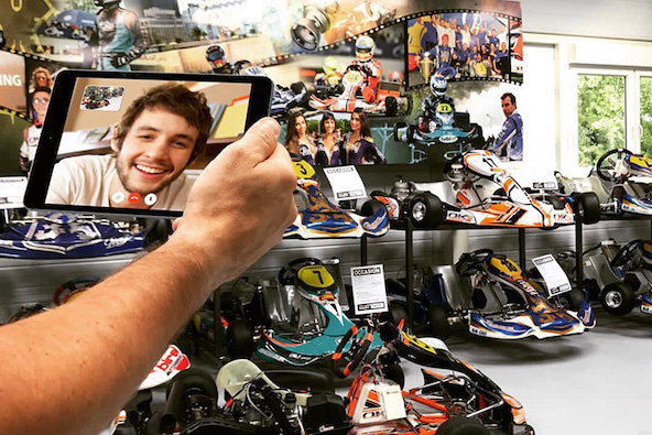 Le service commercial d’Action Karting innove encore