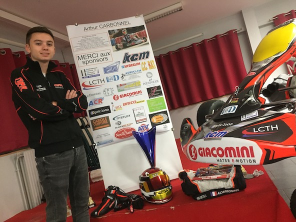 Arthur Carbonnel, bon pilote et bon commercial !