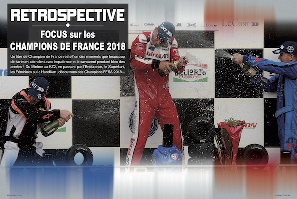 Kart Mag 198 à la découverte des Champions de France