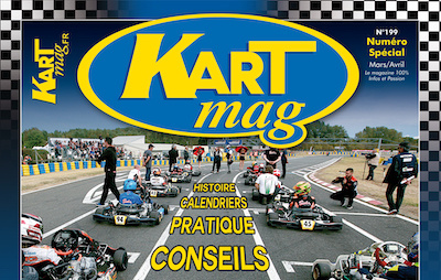 Le nouveau magazine Kart Mag (numéro 199) est en kiosque