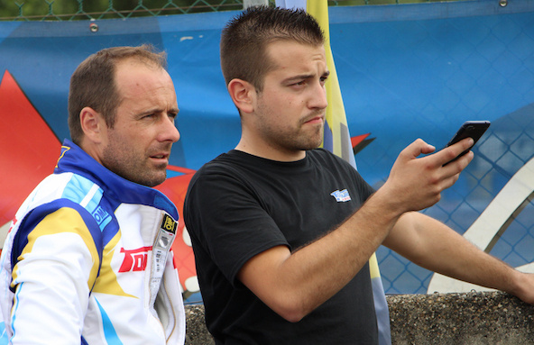 Julien Poncelet poursuit et retour de Loïc Reguillon sur Top Kart
