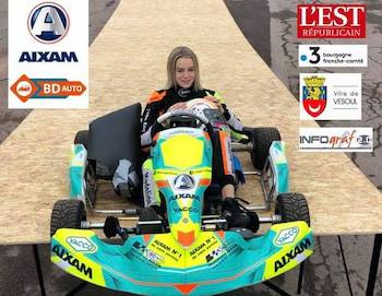 Le saut en kart avec Madeline Boisson, c’est ce week-end