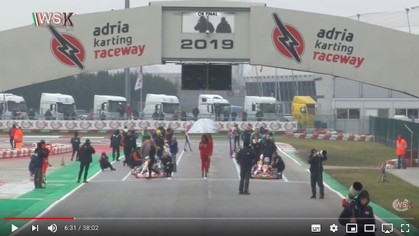 Les vidéos d’Adria de la WSK Promotion sont en ligne