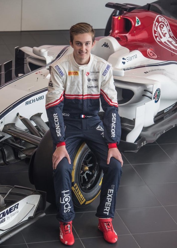 Theo Pourchaire integre le Sauber Junior Team