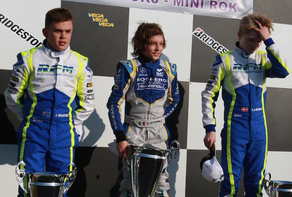 Winter Cup OK-Junior: Antonelli déjà au-dessus du lot