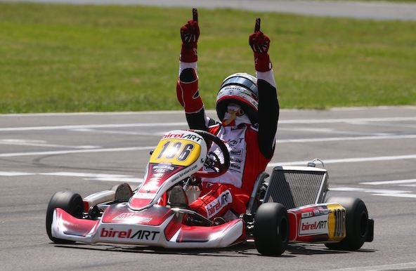Davide Fore au volant en Championnats FIA Karting?