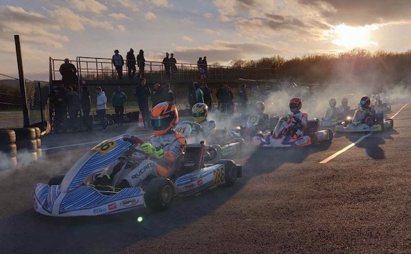 IAME Series Benelux: Les pilotes ont composé avec la météo