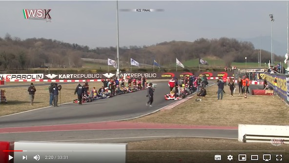 Les Vidéos de la WSK à Lonato sont en ligne