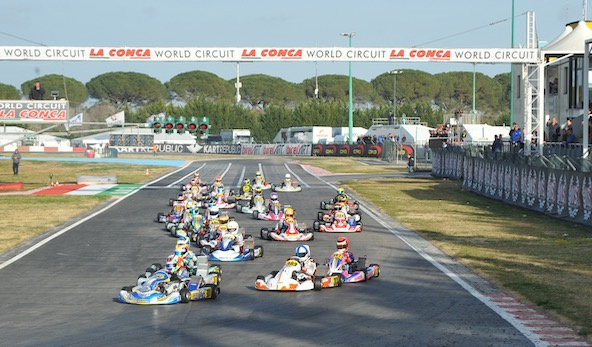 WSK OK-Junior: Antonelli vainqueur, Amand animateur