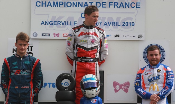Angerville OK: Valtanen premier vainqueur, Picot sur le podium