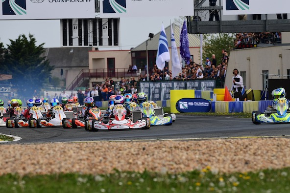 Europe Angerville OK-Junior: Un pilote, un team !