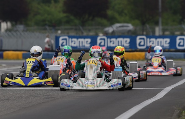 IAME Nations Cup: Péripétie et succès pour Rowledge en Junior