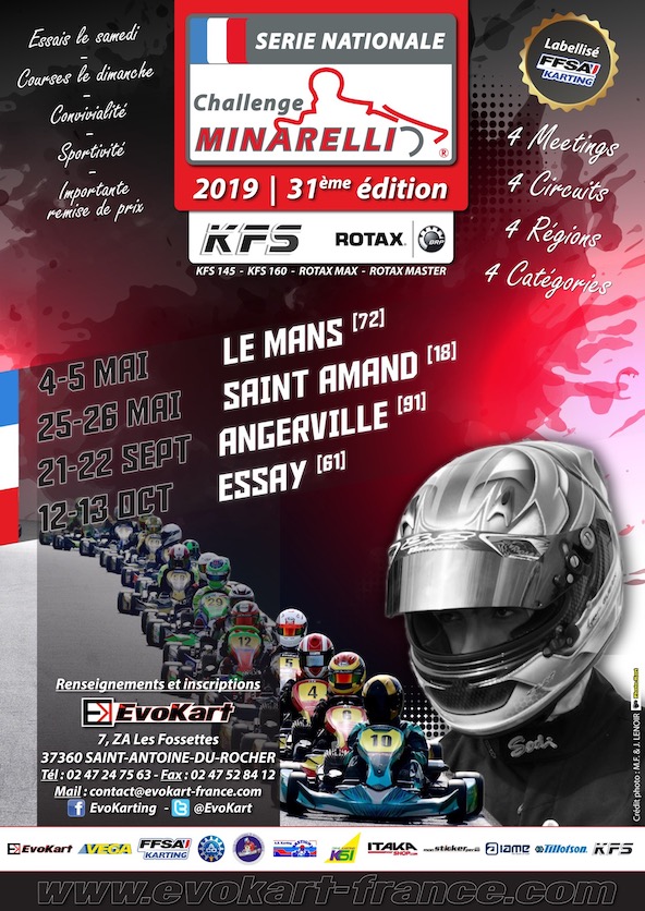 Le Challenge Minarelli demarre ce week-end au Mans
